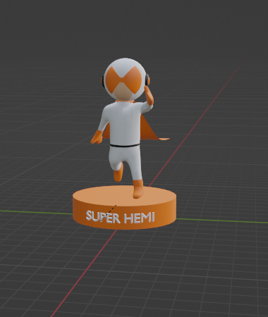 MascotHemi 3D Model